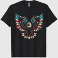 Bald Eagle USA Flag Wings Freedom Patriotic Men Women Kids T-Shirt
