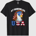 My Pronouns are USA Eagle American Funny 4th of July T-Shirt