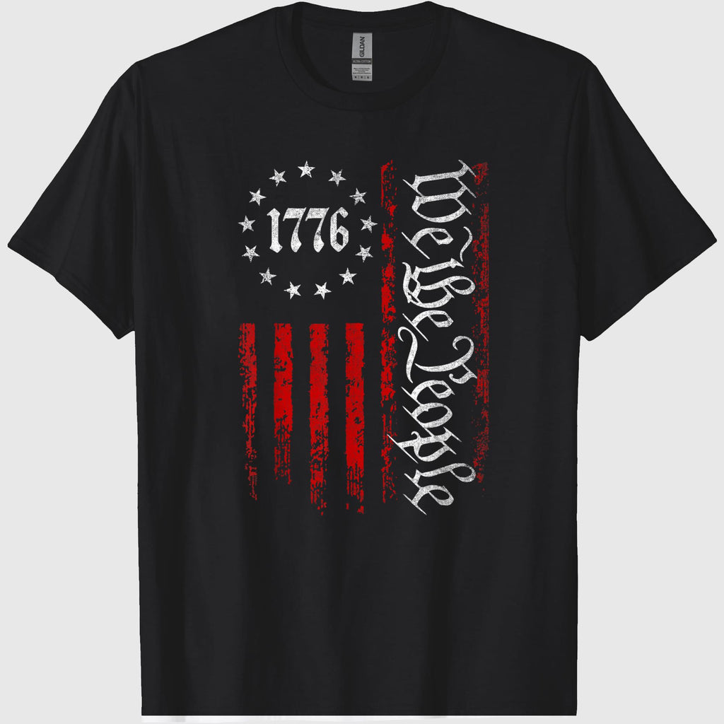 US Flag Constitution of The USA Patriotic 4th of July T-Shirt