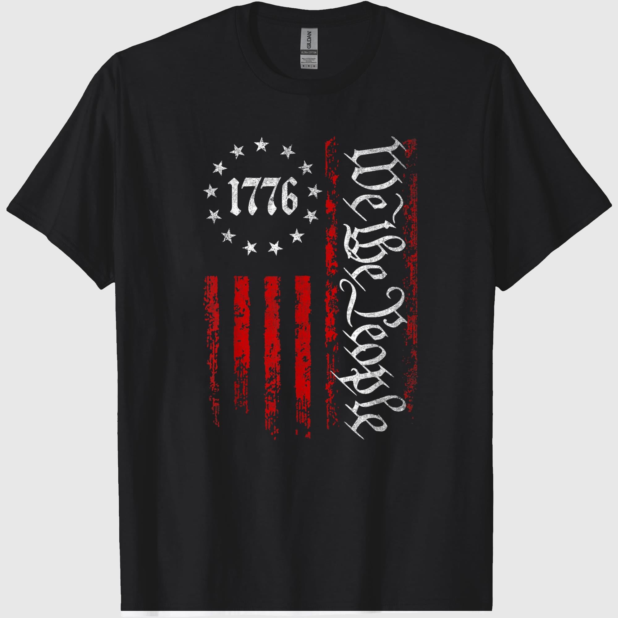 US Flag Constitution of The USA Patriotic 4th of July T-Shirt
