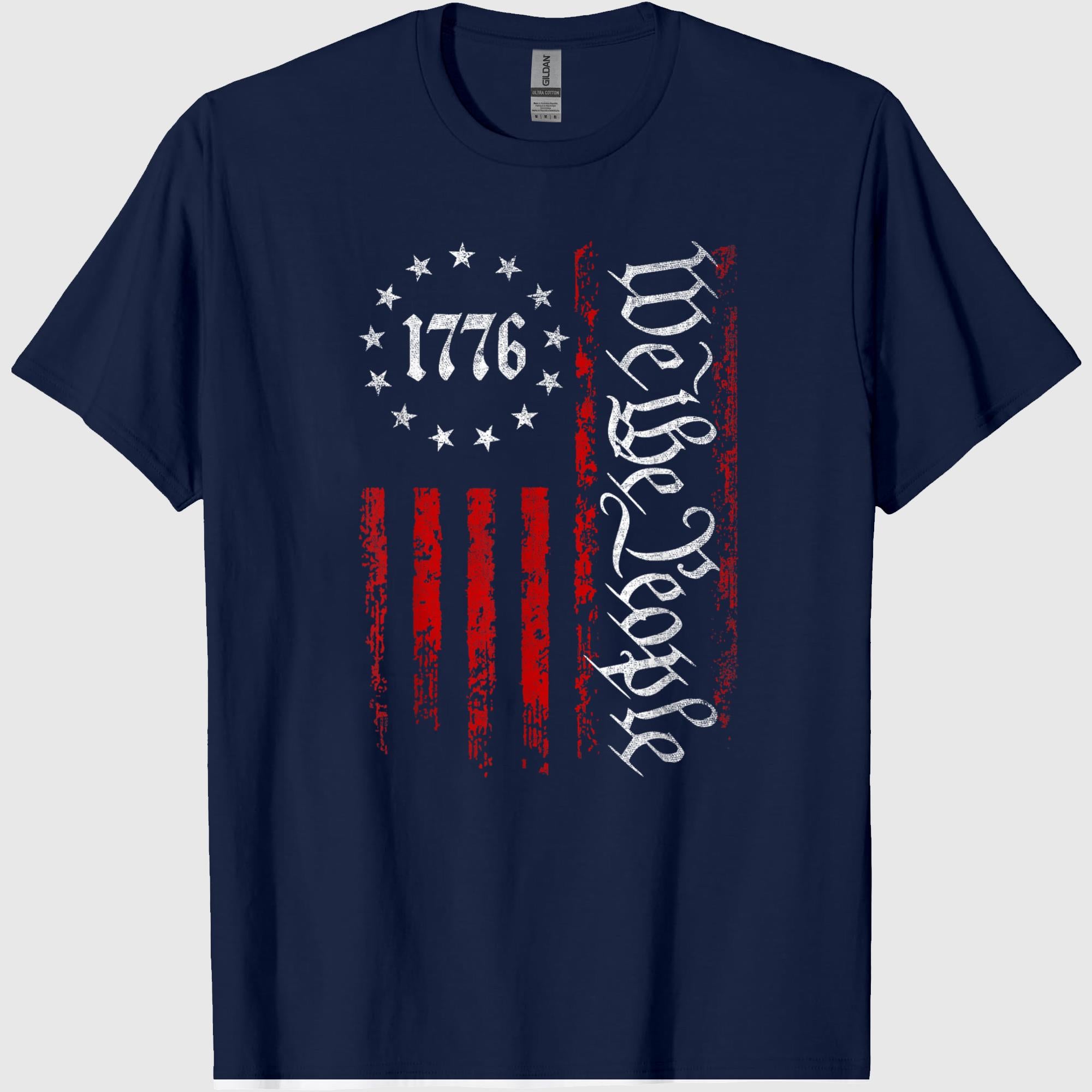 US Flag Constitution of The USA Patriotic 4th of July T-Shirt