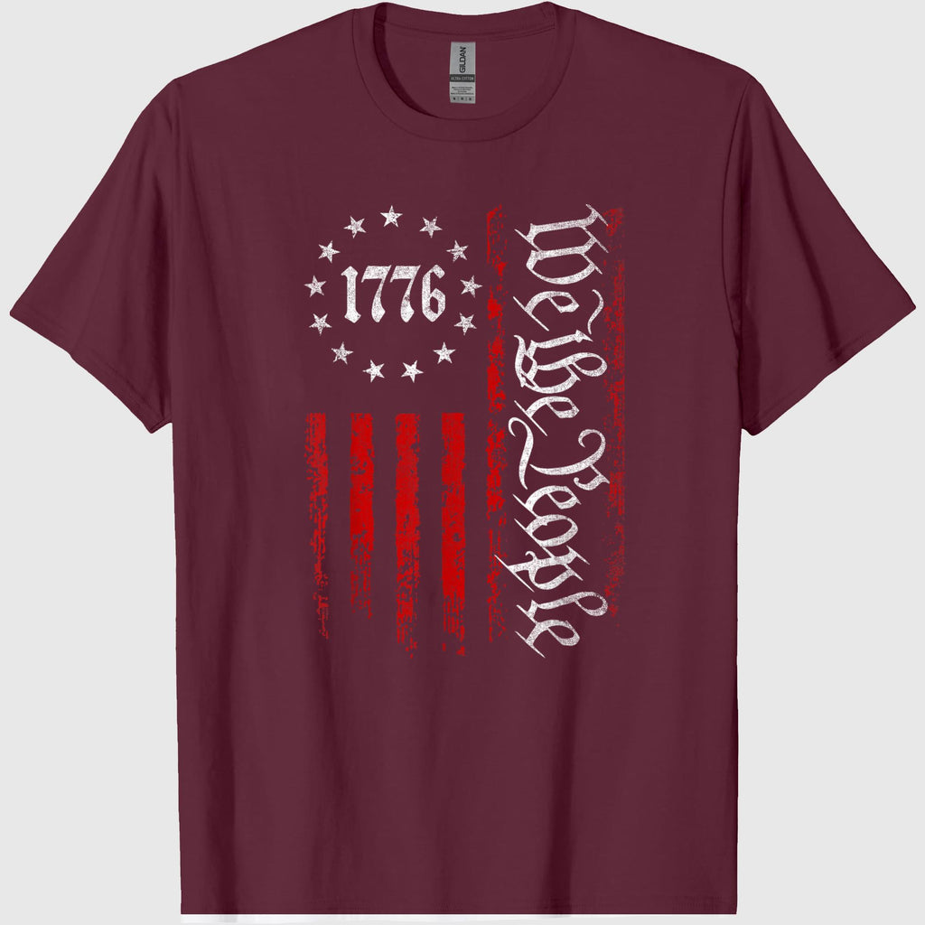 US Flag Constitution of The USA Patriotic 4th of July T-Shirt