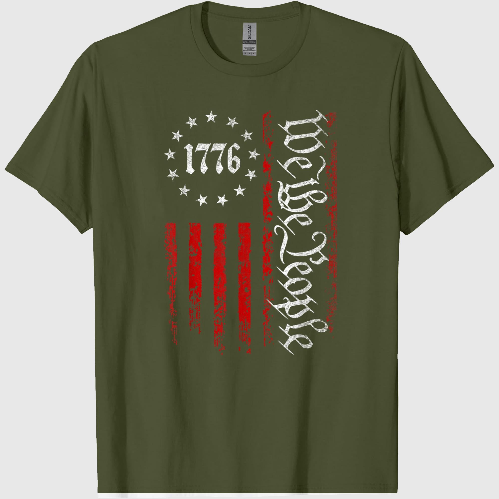 US Flag Constitution of The USA Patriotic 4th of July T-Shirt